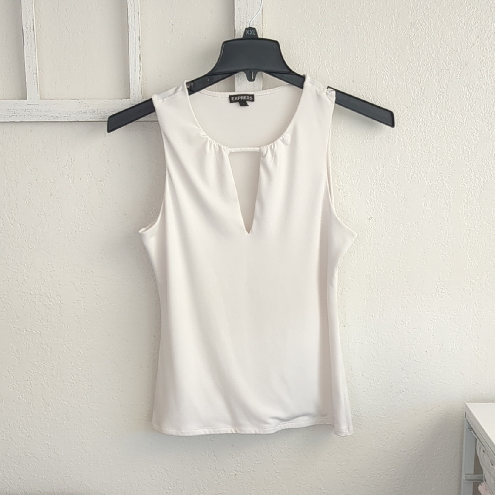 Capulet White Sleeveless Top